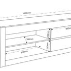 Rack Para Tv Até 70 Polegadas 1 Prateleira Life Mel/off White