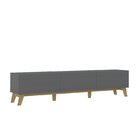 Rack Para Tv Até 70 Polegadas 220cm 3 Gavetas Retrô Mancheste