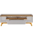 Rack Para Tv Até 70 Polegadas 2 Portas 1 Gaveta 2 Nichos Deco