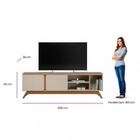 Rack Para Tv Até 70 Polegadas 2 Portas Istambul Linea Brasil