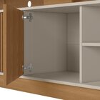 Rack Para Tv Até 70 Polegadas 2 Portas Leblon  Línea Brasil