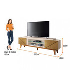 Rack Para Tv Até 70 Polegadas 2 Portas Lift 2.0 Hb Móveis