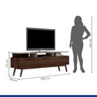 Rack Para Tv Até 70 Polegadas 3 Porta São Paulo Valdemóveis C