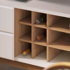 Rack Para Tv Ate 70 Polegadas Isabel Off-white Matte Freijo