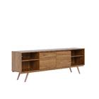 Rack para TV ate 70 Polegadas Omega com 2 portas Jatoba Colib