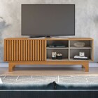 Rack Para Tv Até 70 Polegadas Sereno Candian 1 Porta Cinamomo