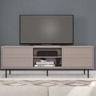 Rack Para Tv Até 72 Polegadas Industrial 180cm Em Bp Porta Pi