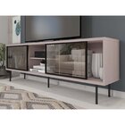 Rack Para Tv Até 72 Polegadas Industrial 180cm Em Bp Porta Re