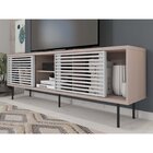 Rack Para Tv Até 72 Polegadas Industrial 180cm Em Bp Porta Ri