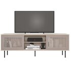 Rack Para Tv Até 72 Polegadas Industrial 180cm Em Bp Porta Te