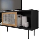 Rack Para Tv Até 72 Polegadas Industrial 180cm Em Bp Porta Te