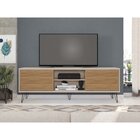 Rack Para Tv Até 72 Polegadas Industrial Retrô 180cm Em Bp Po