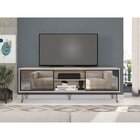 Rack Para Tv Até 72 Polegadas Industrial Retrô 180cm Em Bp Po