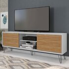 Rack Para Tv Até 72 Polegadas Industrial Retrô 180cm Em Bp Po