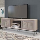 Rack Para Tv Até 72 Polegadas Industrial Retrô 180cm Em Bp Po