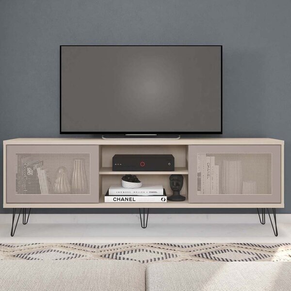 Rack Para Tv Até 72 Polegadas Industrial Retrô 180cm Em Bp Po