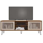 Rack Para Tv Até 72 Polegadas Industrial Retrô 180cm Em Bp Po