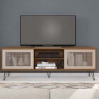 Rack Para Tv Até 72 Polegadas Industrial Retrô 180cm Em Bp Po