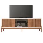 Rack Para Tv Até 72 Polegadas Tannen 2 Portas Freijó/preto -