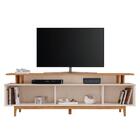 Rack Para Tv Até 75" Nt1385 Ripado Off White/freijó Notável M