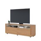 Rack Para Tv Até 75 Polegadas 02 Portas Mamoré Colibri Freijó