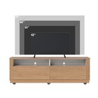 Rack Para Tv Até 75 Polegadas 02 Portas Mamoré Colibri Freijó