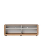 Rack Para Tv Até 75 Polegadas 02 Portas Mamoré Colibri Freijó