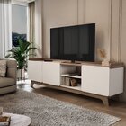 Rack Para Tv Até 75 Polegadas 100% Mdf 200x 61x 38,5 John