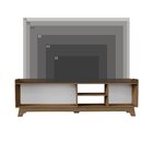 Rack Para Tv Até 75 Polegadas 100% Mdf 200x 61x 38,5 John Fre