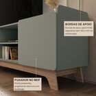 Rack Para Tv Até 75 Polegadas 100% Mdf 200x 61x 38,5 John Ver