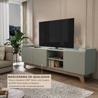 Rack Para Tv Até 75 Polegadas 100% Mdf 200x 61x 38,5 John Ver