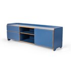 Rack Para Tv Até 75 Polegadas 100% Mdf 58x 182x 48cm Flea  Az