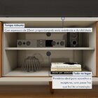 Rack Para Tv Até 75 Polegadas 100% Mdf Com Ripado 2 Portas De