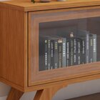 Rack Para Tv Até 75 Polegadas 100% Mdf Porta Reflecta 218cm P