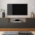 Rack Para Tv Até 75 Polegadas 150 Cm 3 Portas De Largura Noga