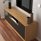 Rack Para Tv Até 75 Polegadas 150 Cm 3 Portas De Largura Noga