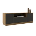 Rack Para Tv Até 75 Polegadas 150 Cm 3 Portas De Largura Noga