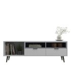 Rack Para Tv Até 75 Polegadas 150 Cm Lisboa Branco / Grey