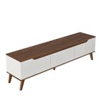 Rack Para Tv Até 75 Polegadas 180cm 2 Portas 1 Gaveta Liverpo