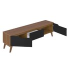 Rack Para Tv Até 75 Polegadas 180cm 2 Portas 1 Gaveta Liverpo