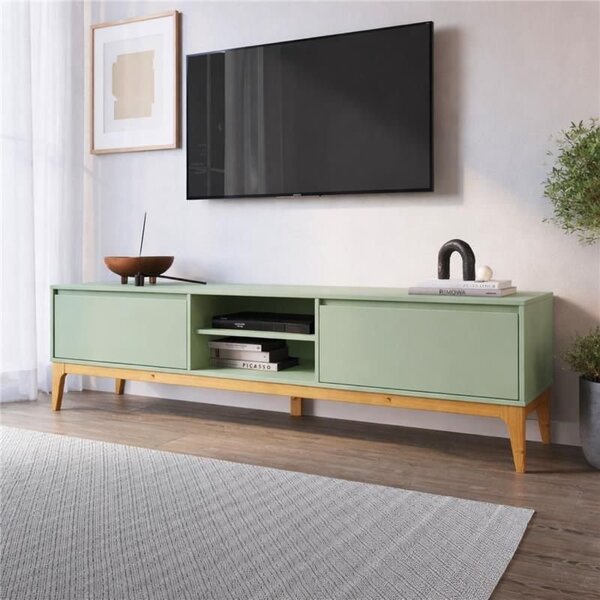 Rack Para Tv Até 75 Polegadas 180cm 2 Portas Retrô Bento Yesc