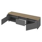 Rack Para Tv Até 75 Polegadas 200cm 2 Portas 1 Gaveta Multimó