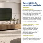 Rack Para Tv Até 75 Polegadas 210cm Portas Ripadas Aruá Cabec