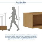 Rack Para Tv Até 75 Polegadas 210cm Portas Ripadas Aruá Cabec