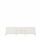 Rack Para Tv Até 75 Polegadas 220cm 2 Portas 2 Gavetas Pés Do