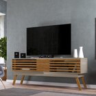 Rack Para Tv Até 75 Polegadas 2 Portas 180cm Frizz 1.8 Madete