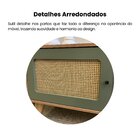 Rack Para Tv Até 75 Polegadas 2 Portas Com Pés Retro Charlott