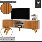 Rack Para Tv Até 75 Polegadas 2 Portas De Correr 180cm Gaia