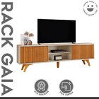 Rack Para Tv Até 75 Polegadas 2 Portas De Correr 180cm Gaia