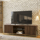 Rack Para Tv Até 75 Polegadas 2 Portas Metalic 1.8 Mobler